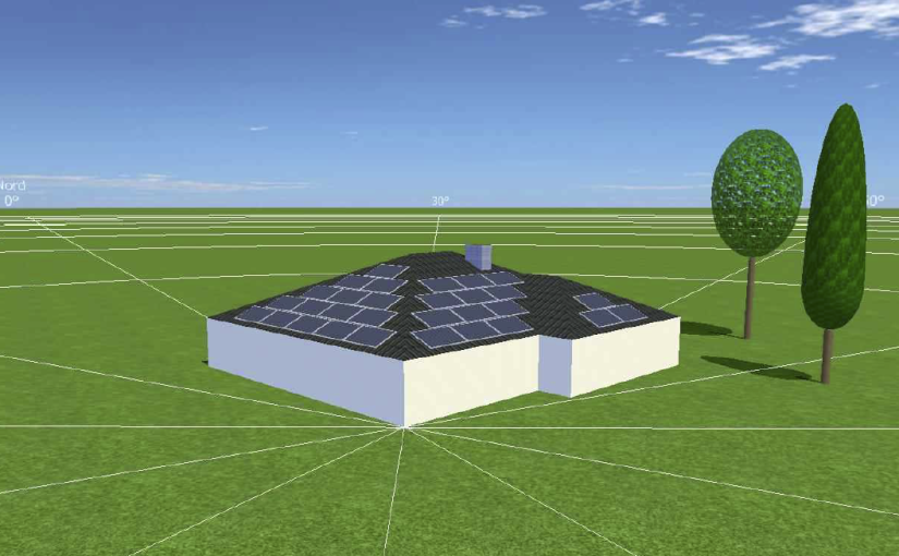3D-Auslegung Photovoltaik